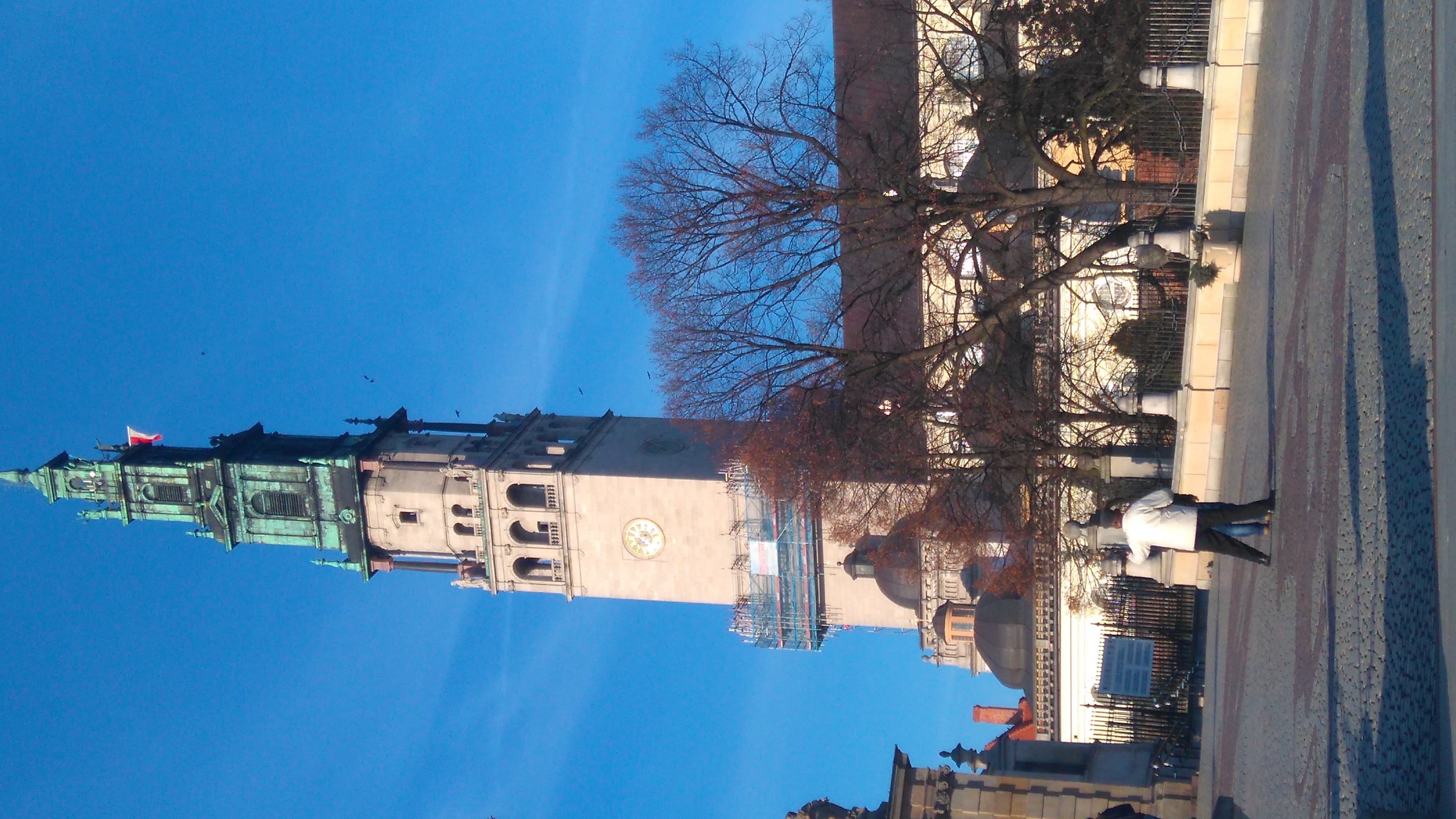 Już na klasztornym placu